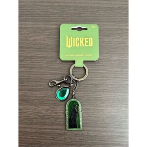 Loungefly Wicked Elphaba Portrait Multi-Charm Keychain